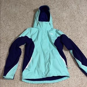 The North Face winter coat with fuzzy jacket